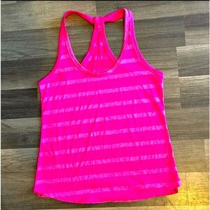 Small Workout Top Pink Racerback